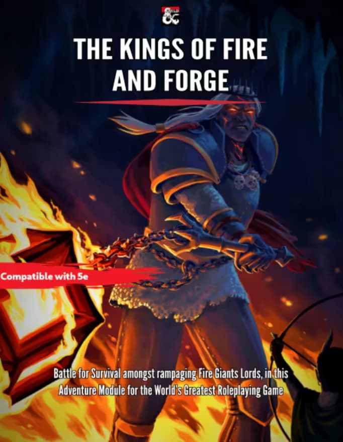 THE KINGS OF FIRE AND FORGE Cover