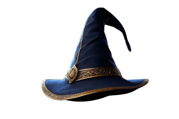 image of a floating hat