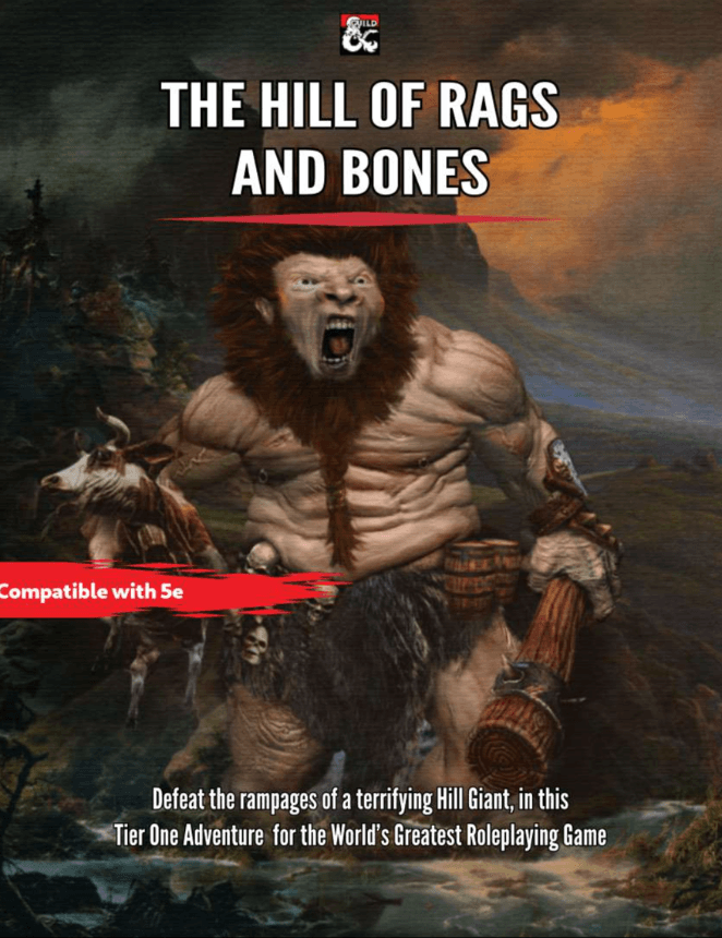 THE HILL OF RAGS AND BONES Cover