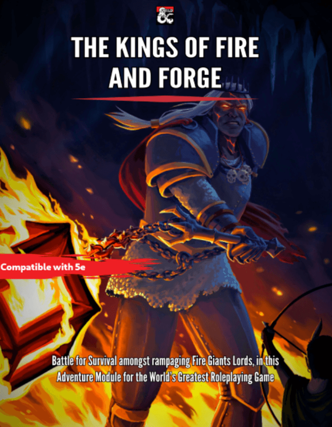 THE KINGS OF FIRE AND FORGE Cover